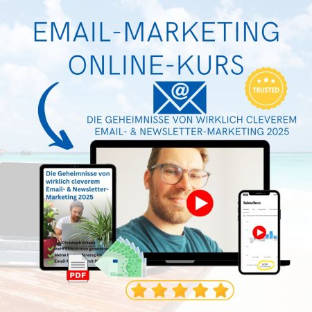 Email Marketing Onlinekurs Banner quadrat